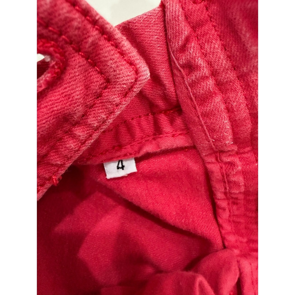 Alice + Olivia Raspberry Pink Corduroy Skinny Jeans Size 4 - Picture 8 of 12